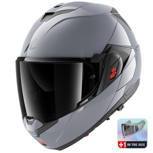 Shark OXO Dark Shadow Helmet S05 - Gun Silver