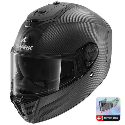 Shark Spartan RS Carbon Skin Helmet MAT DMA - Matt Carbon / Anthracite