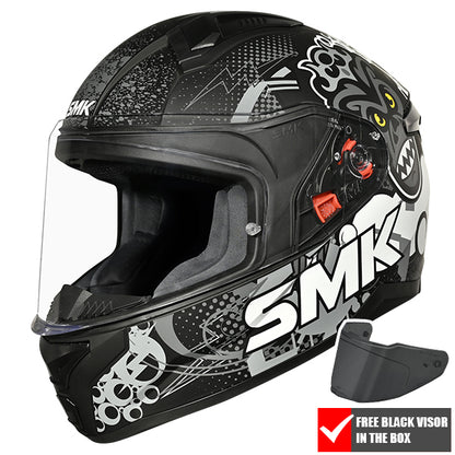SMK Bionic Kids Youth Chimpz Helmet MA261 - Matt Black