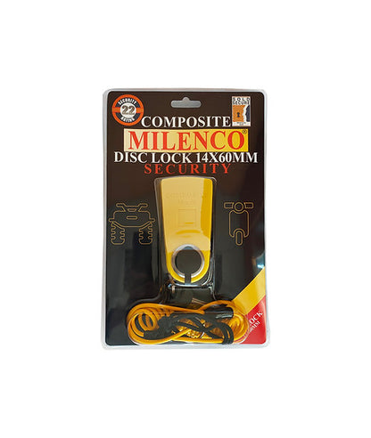 Milenco Composite Disc Lock 14mm x 60mm