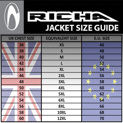 Richa Toulon 2 Jacket - Black / Red