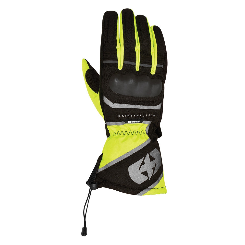 Oxford Montreal 1.0 Gloves - Black / Flou Yellow