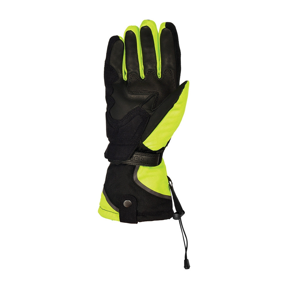 Oxford Montreal 1.0 Gloves - Black / Flou Yellow