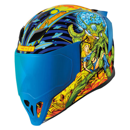 Icon Airflite Bugoid Blitz Helmet - Blue