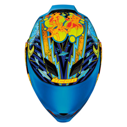 Icon Airflite Bugoid Blitz Helmet - Blue