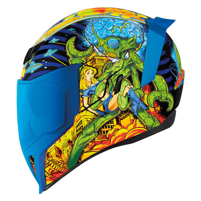 Icon Airflite Bugoid Blitz Helmet - Blue