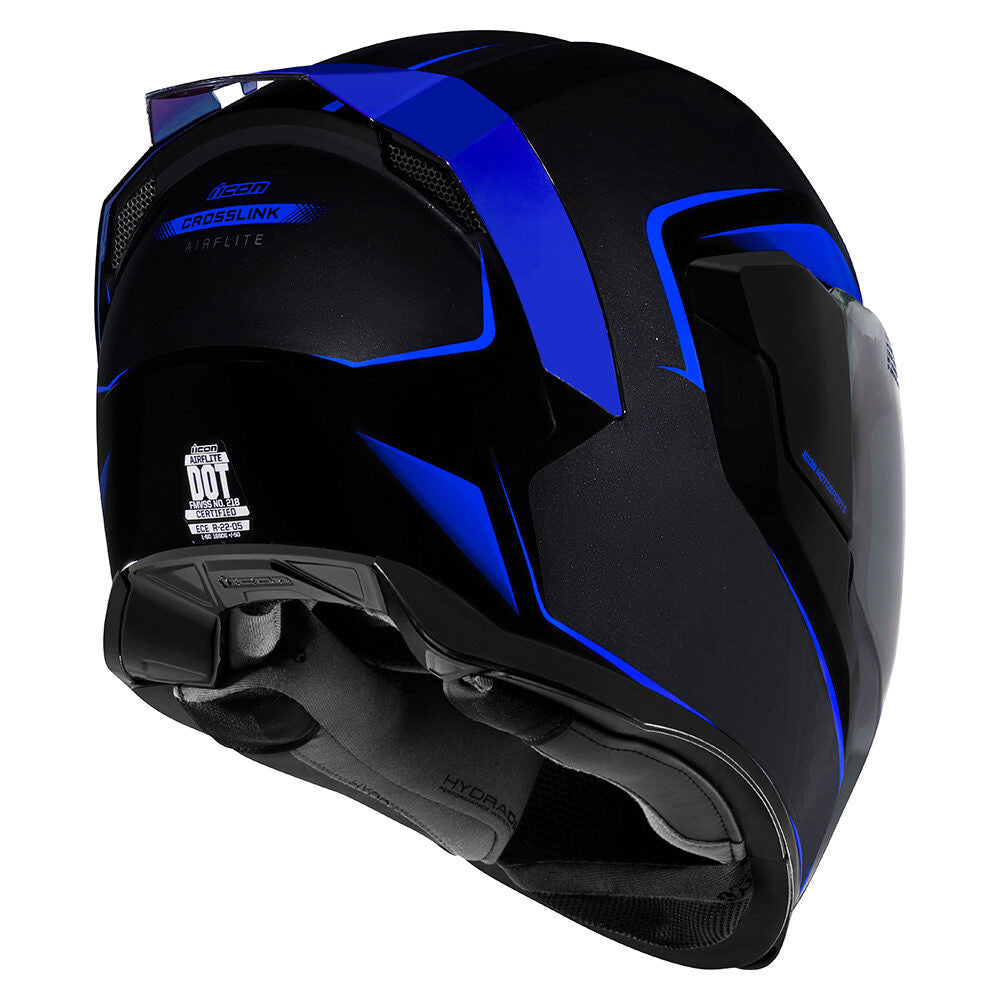 Icon Airflite Crosslink Helmet - Blue