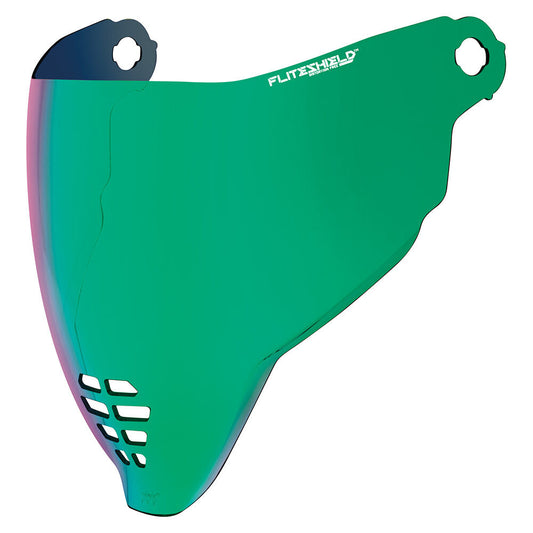 Icon Airflite Fliteshield Visor - RST Green ECE 22.06