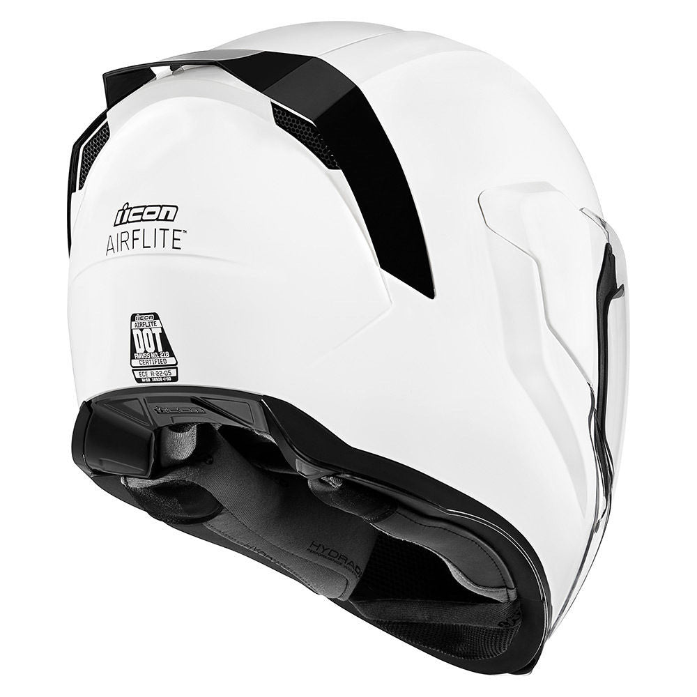 Icon Airflite Helmet - Gloss White