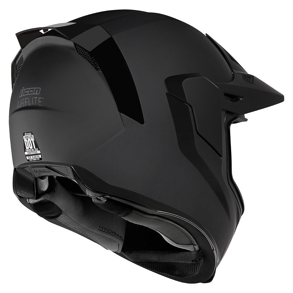 Icon Airflite Moto Helmet - Rubtatone