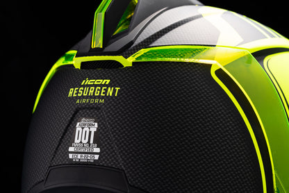 Icon Airform Resurgent Helmet - HIVIZ