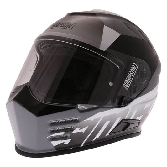 Simpson Venom Army Helmet - White - Ex Display