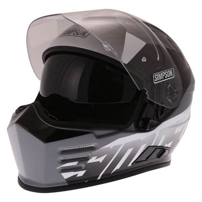 Simpson Venom Army Helmet - White - Ex Display