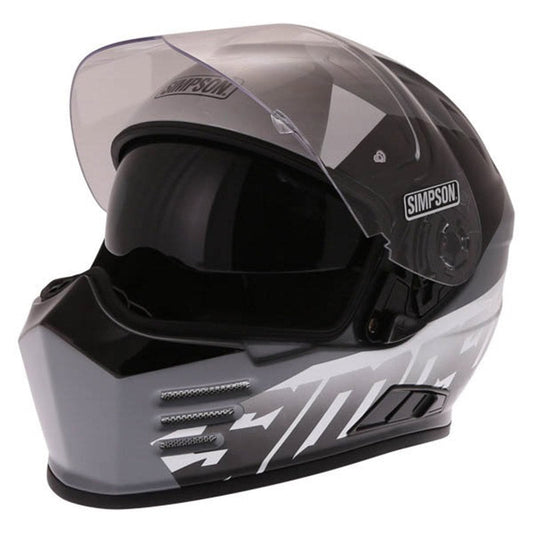 Simpson Venom Army Helmet - White - Ex Display