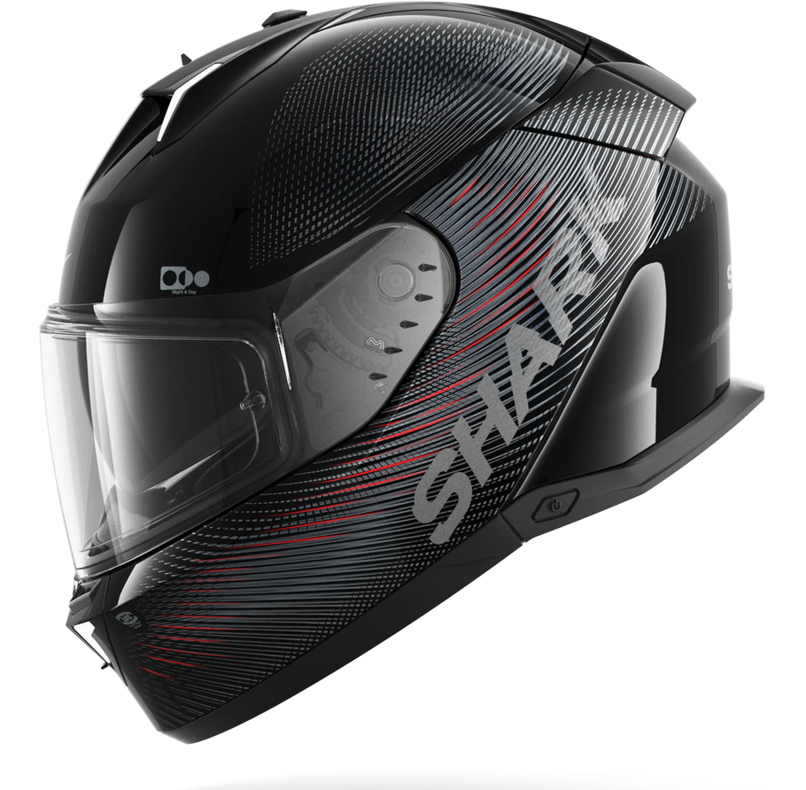 Shark Skwal I3 SP Lyne Helmet KAR - Black / Red