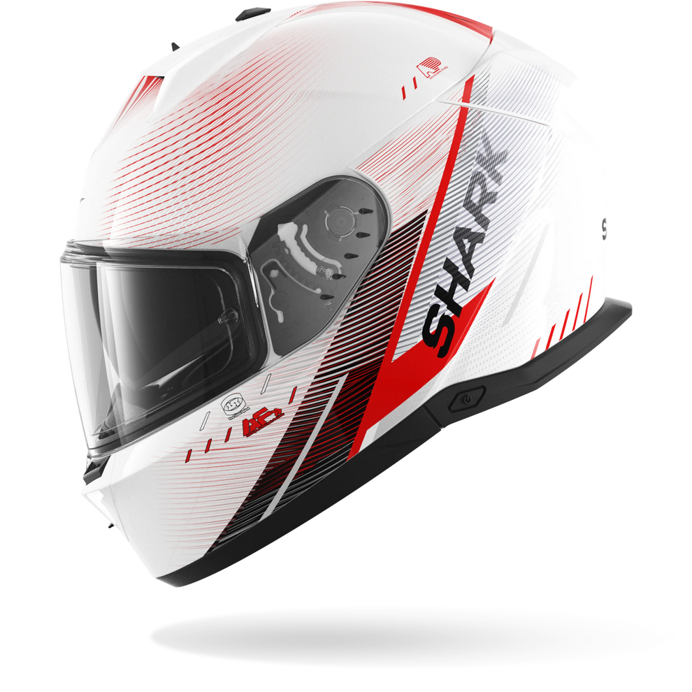 Shark Skwal I3 Speed-Tech Helmet WRK - White / Red / Black