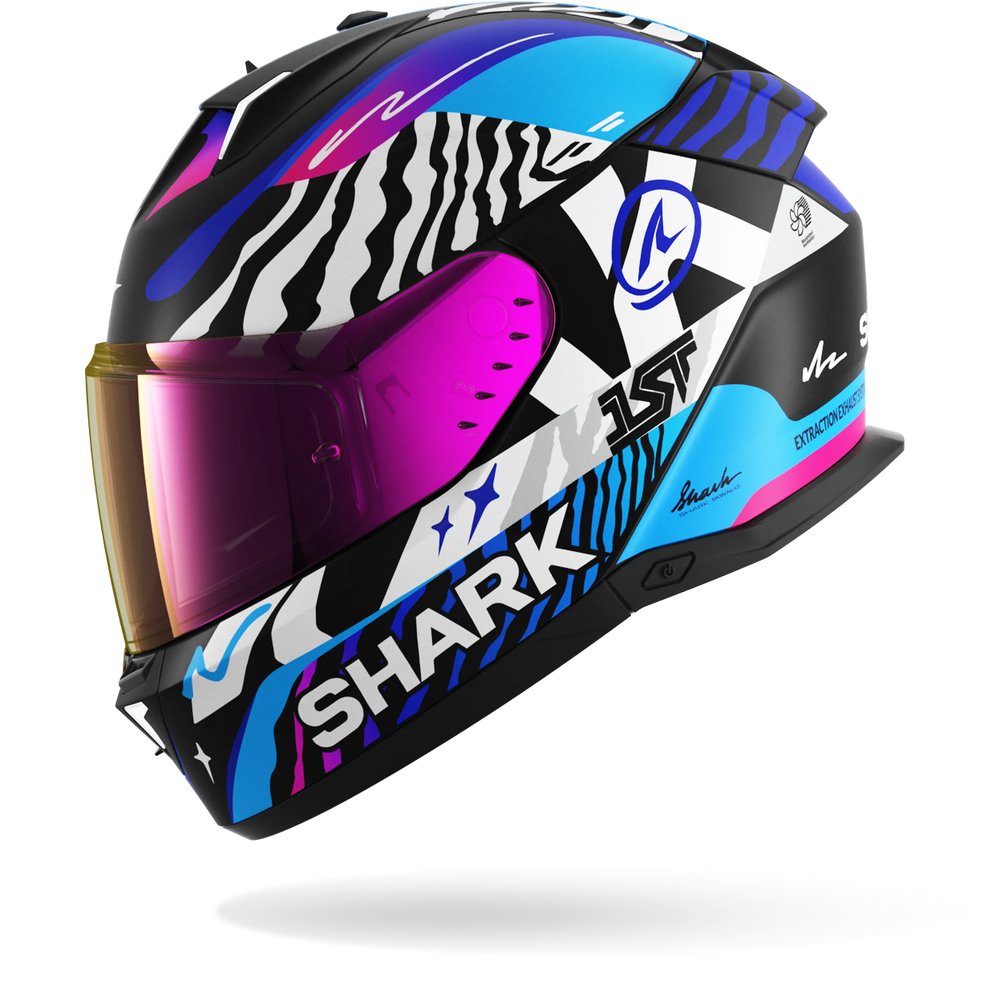 Shark Skwal I3 Speed Fancy Helmet KWB - Black / White / Blue