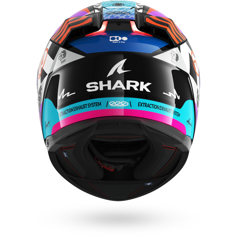 Shark Skwal I3 Speed Fancy Helmet KWO - Black / White / Orange