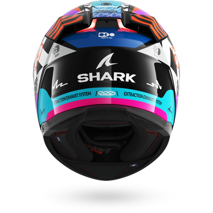 Shark Skwal I3 Speed Fancy Helmet KWO - Black / White / Orange
