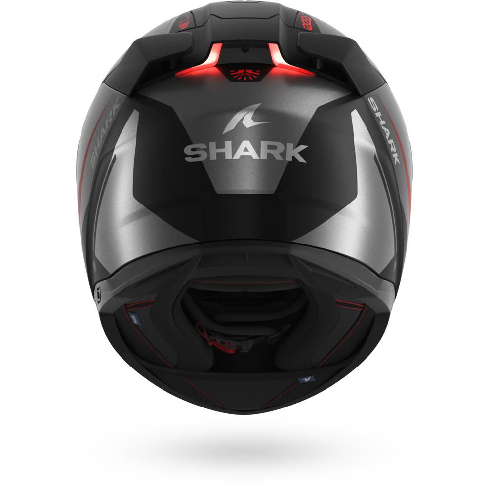 Shark Skwal I3 Mekarium Helmet MAT KAR - Matt Black / Red