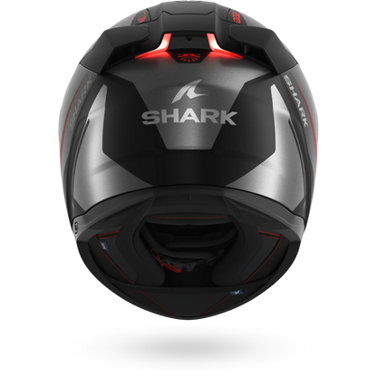 Shark Skwal I3 Mekarium Helmet MAT KAR - Matt Black / Red