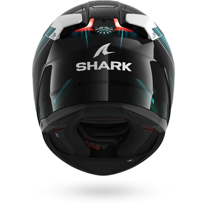 Shark Skwal I3 Light-Blur Helmet KBG - Black / Blue / Green