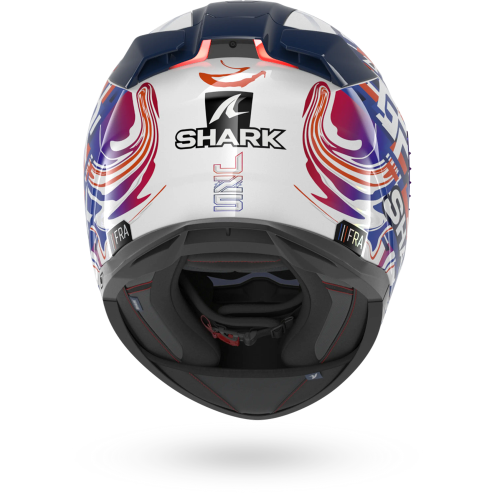 Shark Skwal I3 Zarco GP De France Helmet BBW - White / Violet / Blue