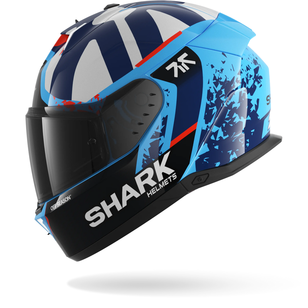 Shark Skwal I3 Fernandez Helmet BBW - Blue / White
