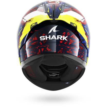 Shark Skwal Cup Speed-Vib Helmet BRY - Blue / Red / Yellow