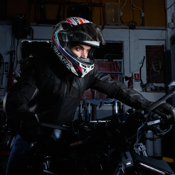 Shark Skwal Cup Speed-Fancy Helmet WKO - White / Black / Orange