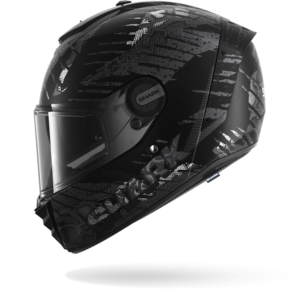 Shark Spartan RS Reptaia Helmet MAT KAA - Matt Black / Antracite