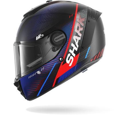 Shark Spartan RS Speed-Tech Helmet MAT KBR - Matt Black / Blue / Red