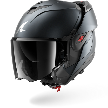 Shark OXO Dark Shadow Helmet Mat B16 - Matt Blue Steel