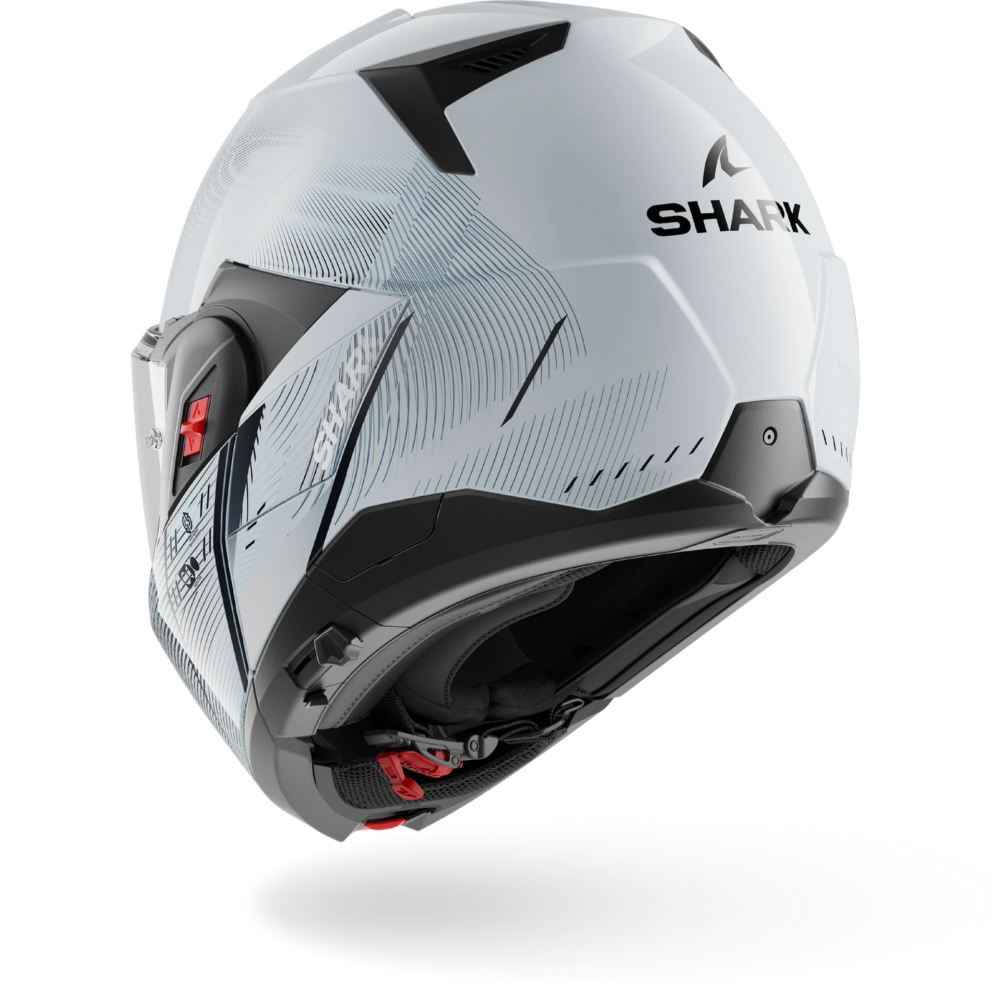 Shark OXO Speed-Tech Helmet SWK - Silver / White / Black