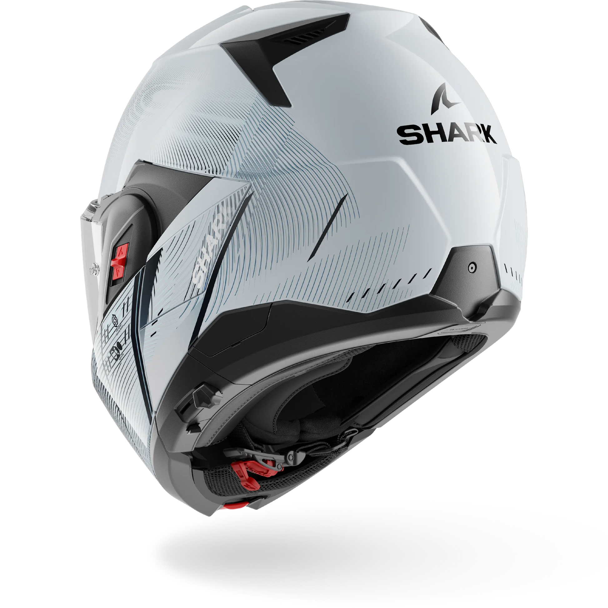Shark OXO Speed-Tech Helmet SWK - Silver / White / Black