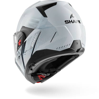 Shark OXO Speed-Tech Helmet SWK - Silver / White / Black