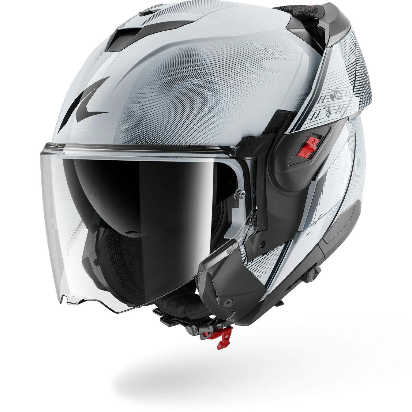 Shark OXO Speed-Tech Helmet SWK - Silver / White / Black