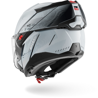 Shark OXO Speed-Tech Helmet SWK - Silver / White / Black