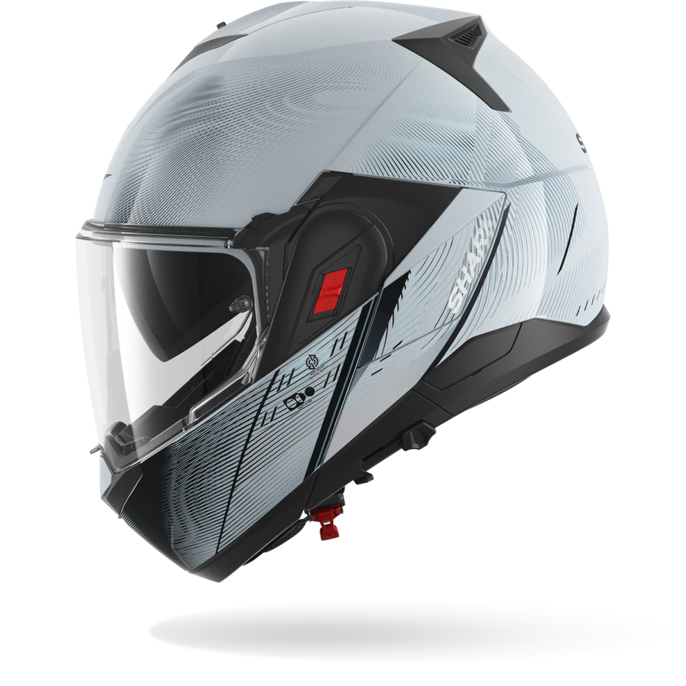 Shark OXO Speed-Tech Helmet SWK - Silver / White / Black