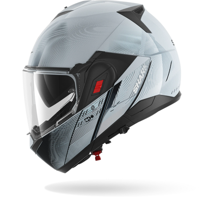 Shark OXO Speed-Tech Helmet SWK - Silver / White / Black
