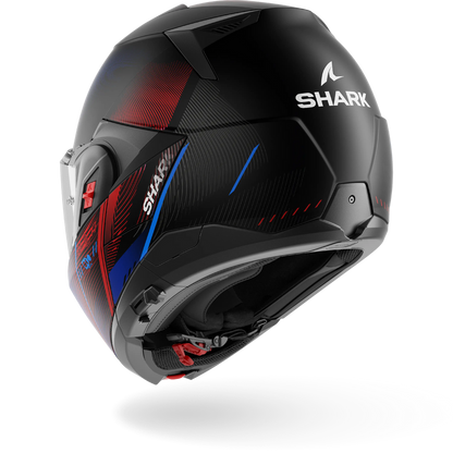 Shark OXO Speed-Tech Helmet Mat KBR - Matt Black / Blue / Red