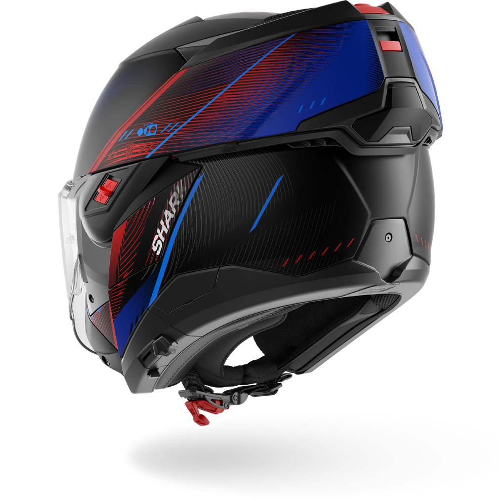 Shark OXO Speed-Tech Helmet Mat KBR - Matt Black / Blue / Red