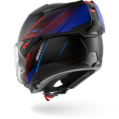 Shark OXO Speed-Tech Helmet Mat KBR - Matt Black / Blue / Red