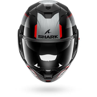 Shark OXO Sikter Helmet KUS - Black / Chrome / Silver