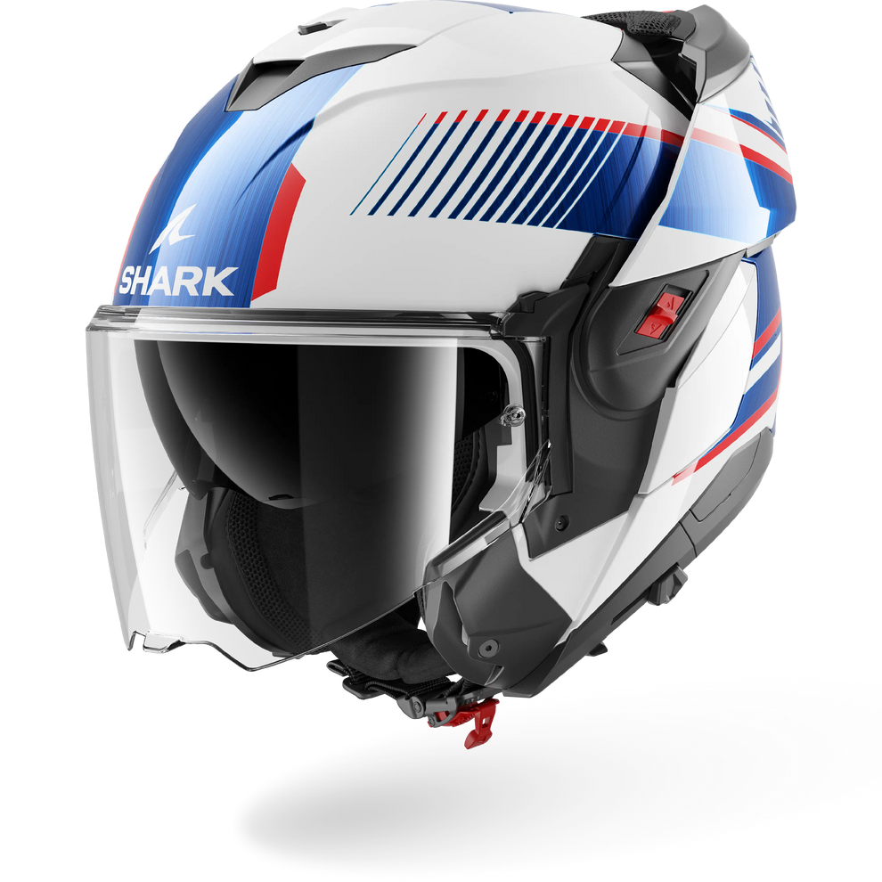 Shark OXO Sikter Helmet WUB - White / Chrome / Blue