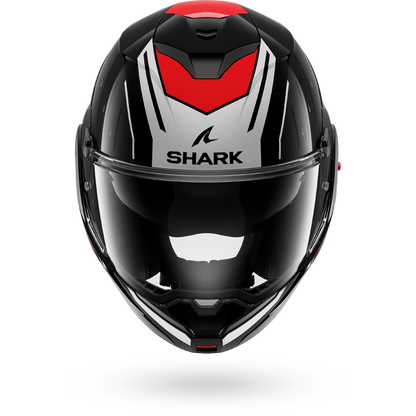 Shark OXO Rydger Helmet KSR - Black / Silver / Red