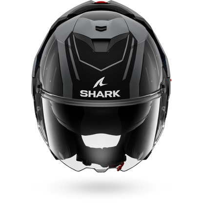 Shark OXO Rydger Helmet Mat ABK - Matt Anthracite / Blue / Black