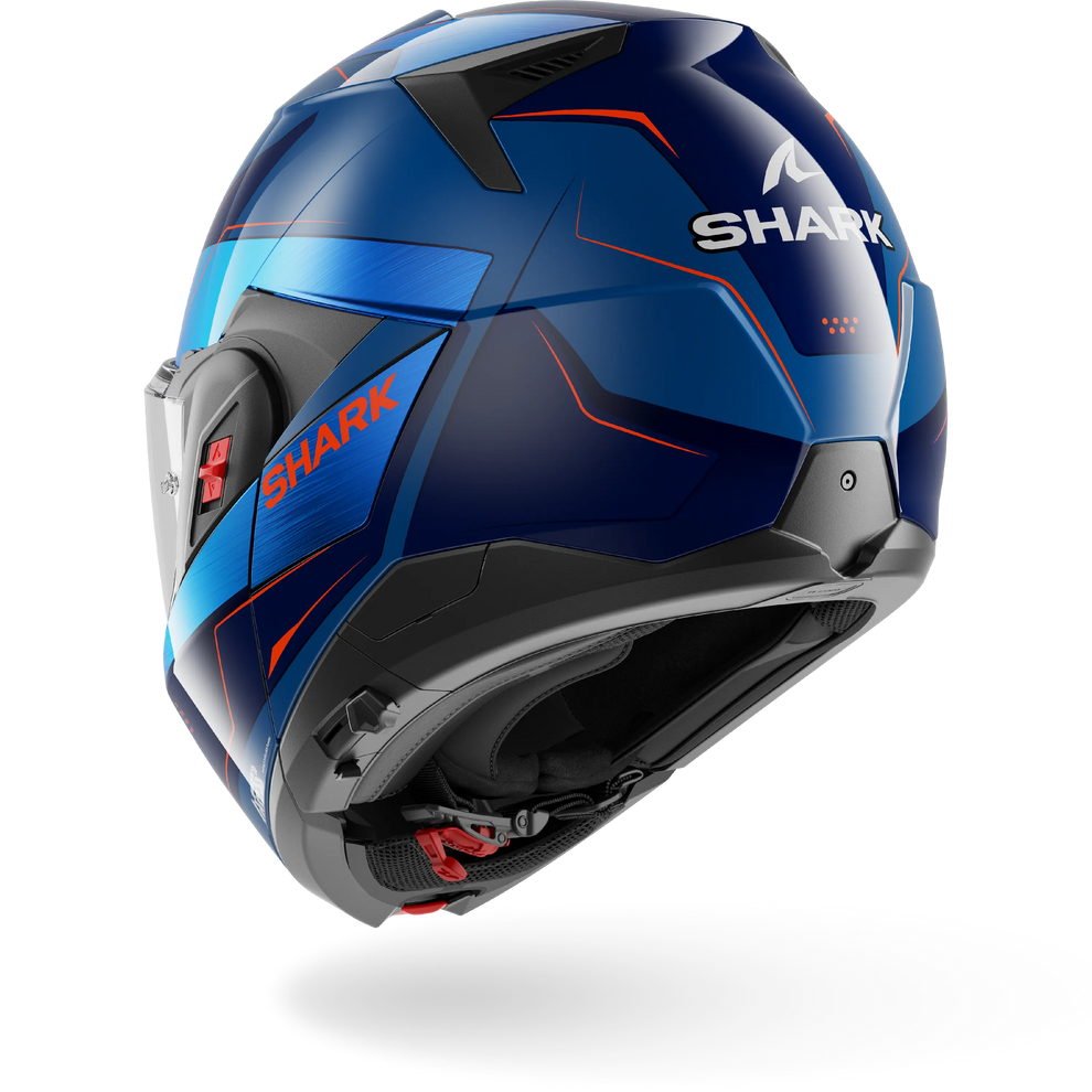 Shark OXO Mekarium Helmet BUO - Blue / Chrome / Orange
