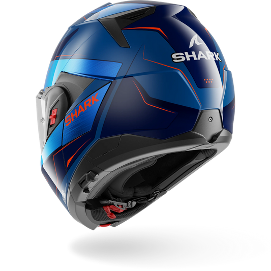 Shark OXO Mekarium Helmet BUO - Blue / Chrome / Orange