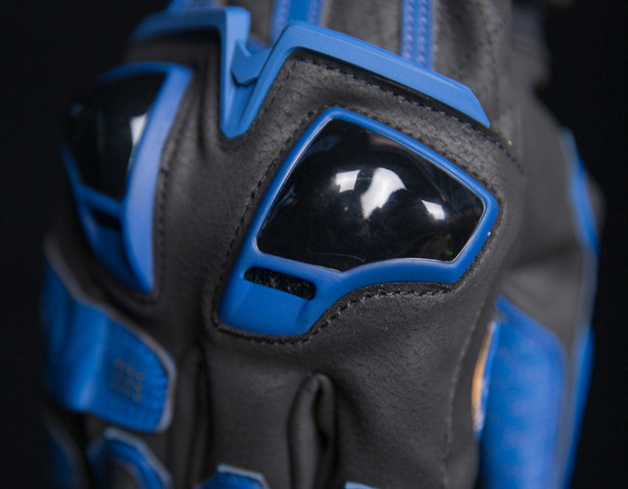 Icon Hypersport Short Gloves - Blue